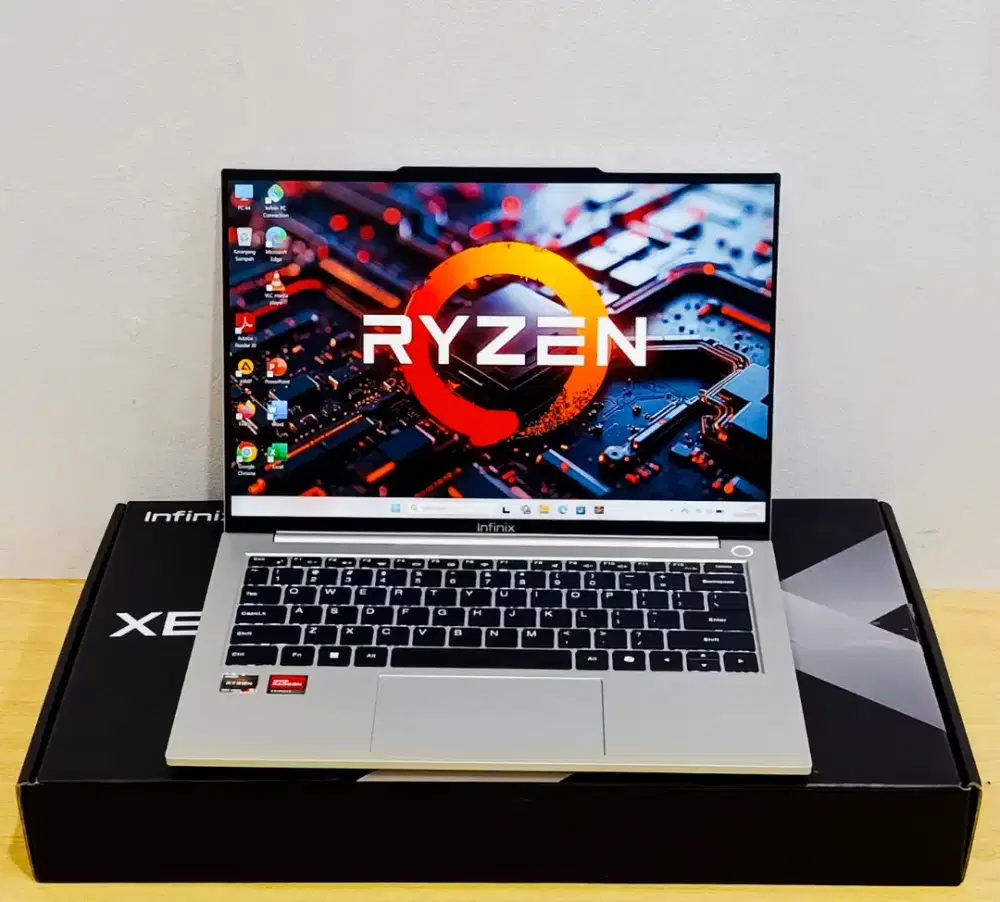 LAPTOP Infinix XBOOK B14 processor AMD Ryzen 5 5500U RAM 8GB SSD 256GB