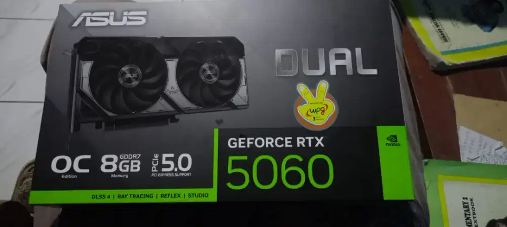 Asus dual VGA rtx 5060 8gb ddr7