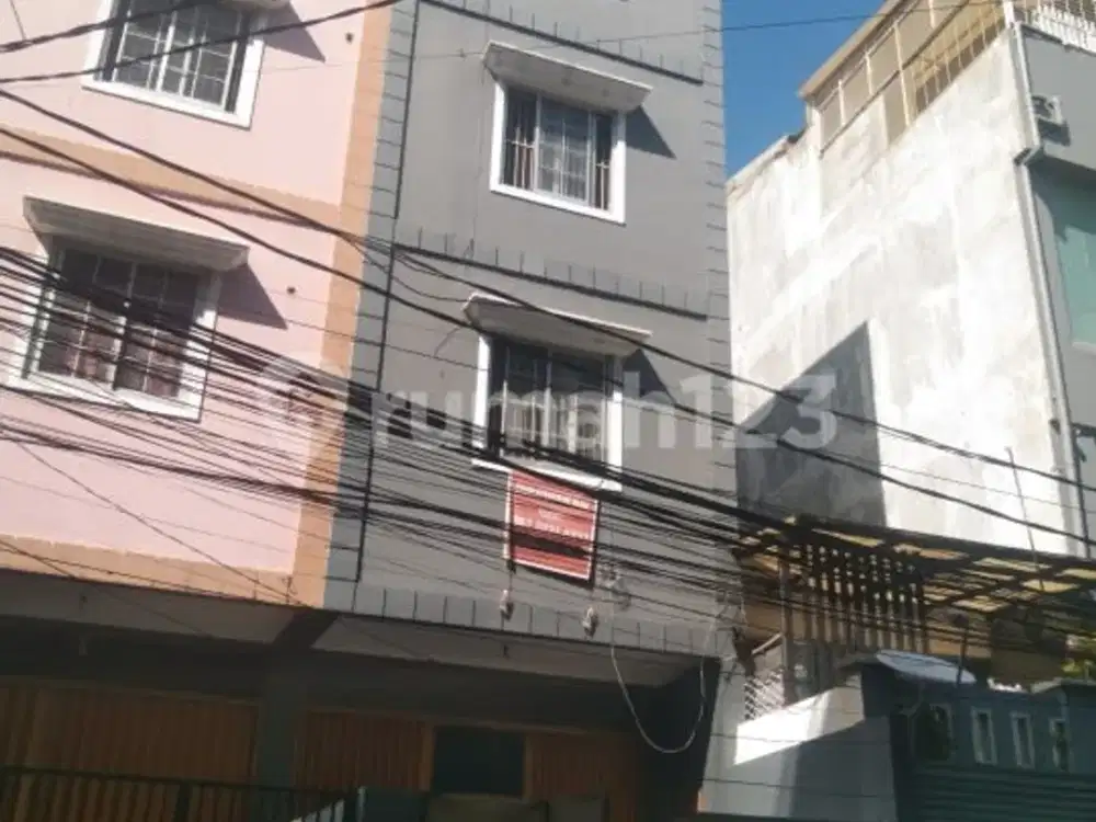 Ruko Cideng Barat 4,5 Lantai Jakarta Pusat Disewakan