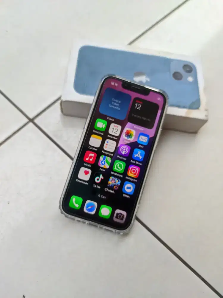 Iphone 13 mini 128gb fulset minus jual cepat