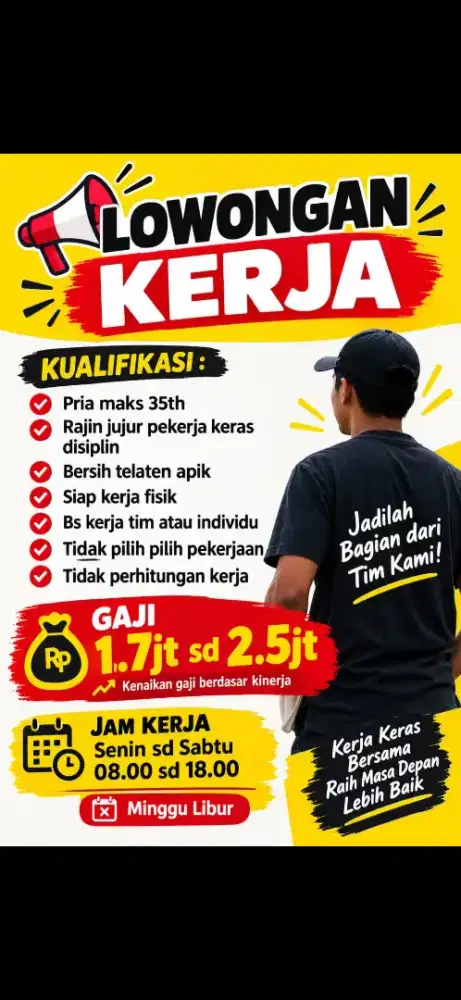 Lowongan Kerja Staff Gudang