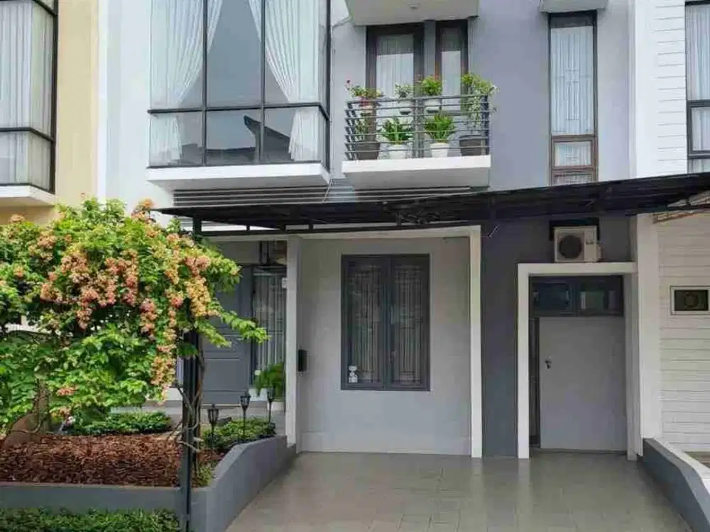 Rumah Rapih Fasum Belakang Luas Puspita loka BSD city