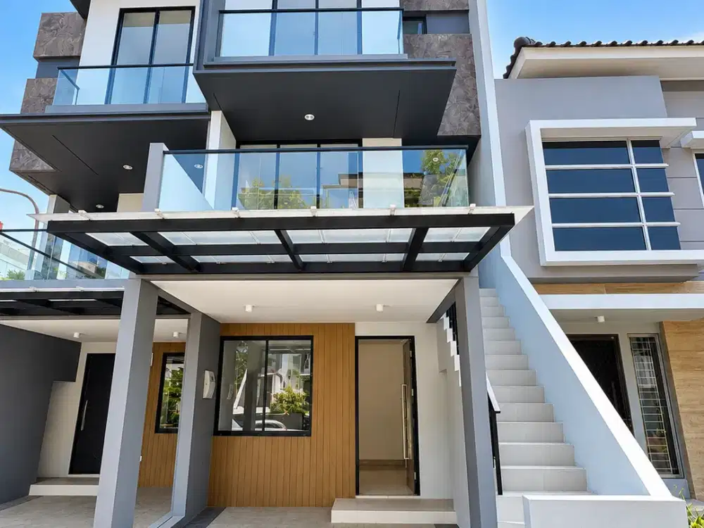 Rumah Orchestra Beach Golf Island 3 Lantai 5x15 75m2 3KT PIK Pantai Indah Kapuk
