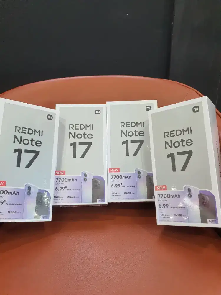 [ BARU & BERGARANSI PROMO ] REDMI NOTE 17 4G 6/128,6/256MURAH Cod Bisa