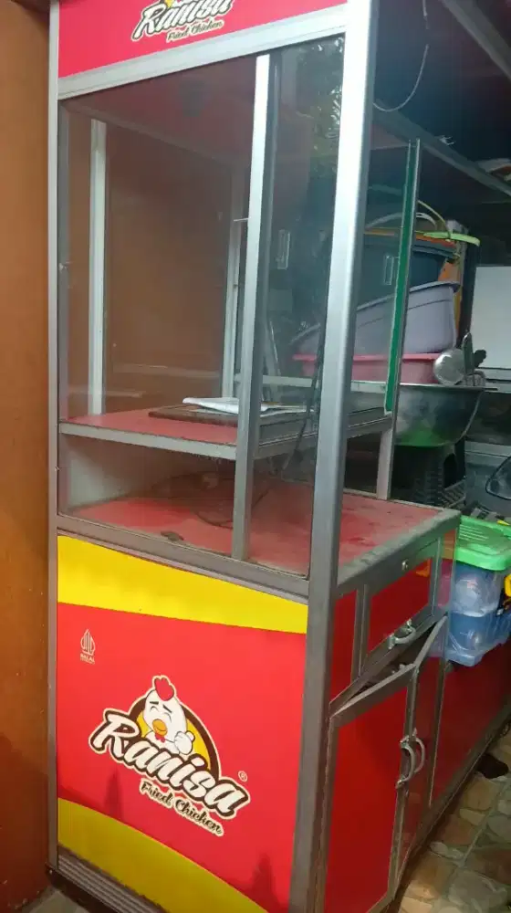 DIJUAL MURAH PERALATAN USAHA GEROBAK FRIED CHICKEN
