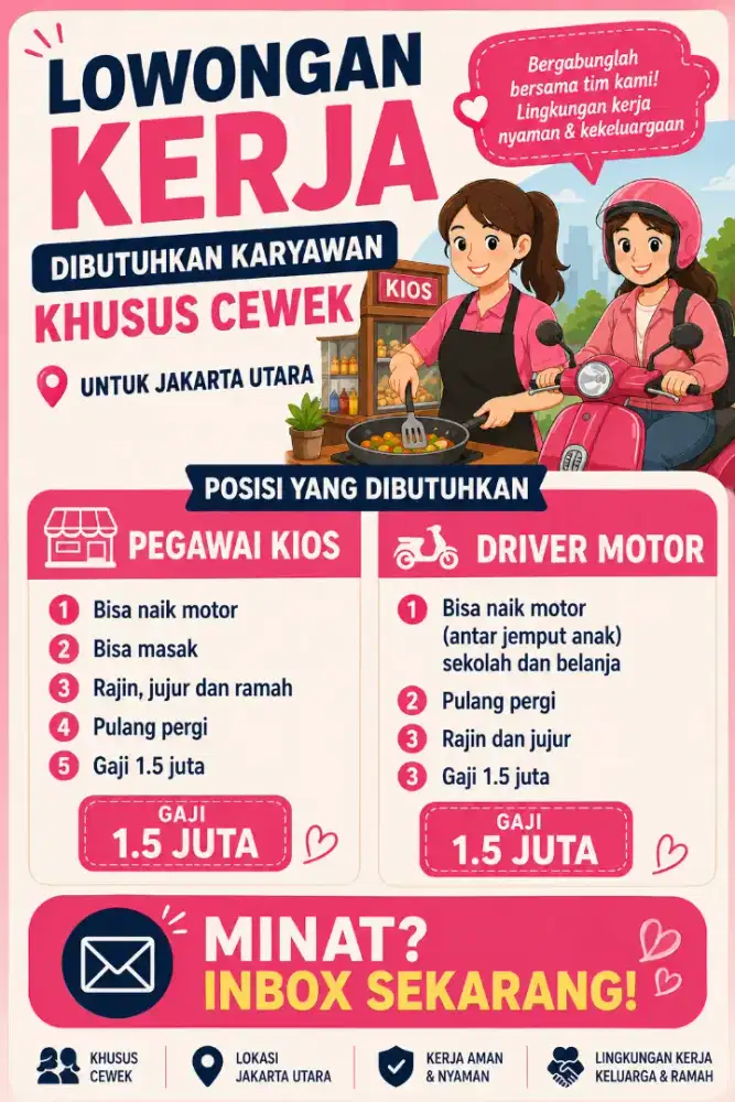 DICARI PEMBANTU ATAU ART SECEPATNYA