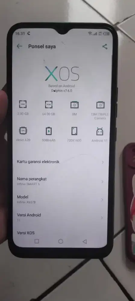 HP INFINIX SMART 6