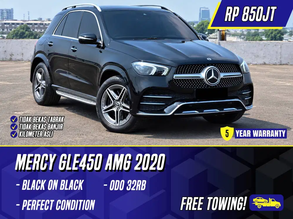 Mercedes Benz GLE450 AMG 2020 Black Hitam Mercy GLE 450