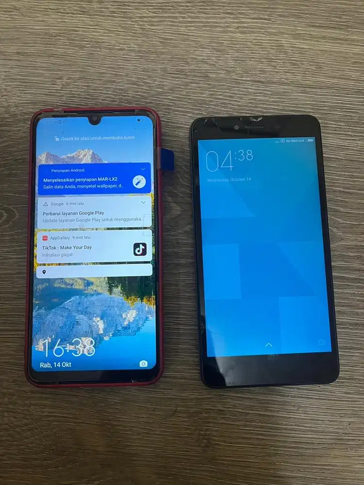 2 HP Jadul merk Huawei & Xiaomi