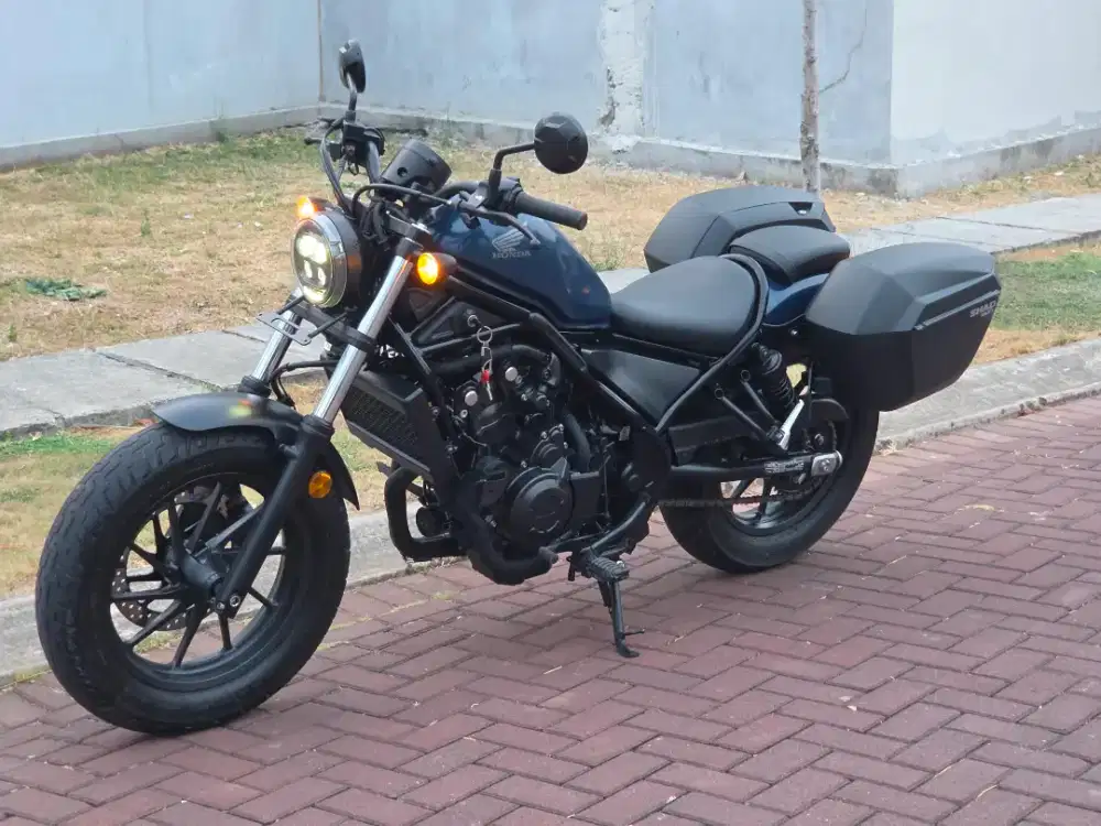 Moge Cruiser Honda Cmx 500/Rebel 500 th 2020 Km14rb Siap Turing Modif