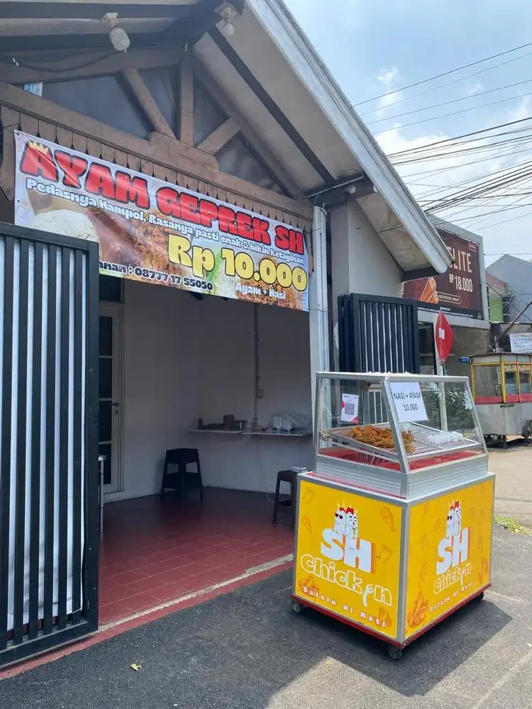 5.5 juta nego perlengkapan Friend chicken fullset tinggal jualan