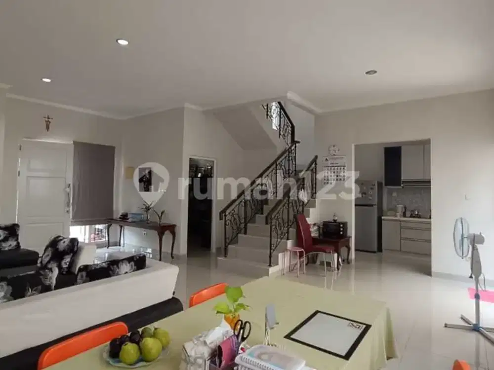 Rare Unit Rumah Cluster Trimezia SHM Semifurnish Rapi Siap Huni