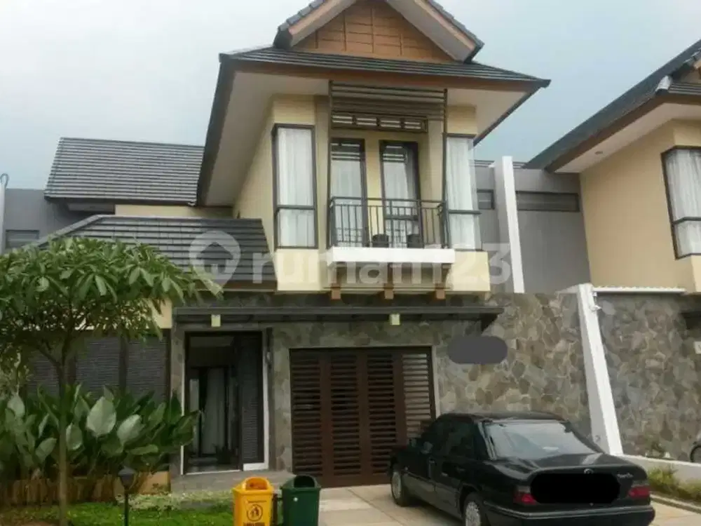 Rumah 2 Lantai Full Furnish Rapi Mewah Strategis di Avani Bsd