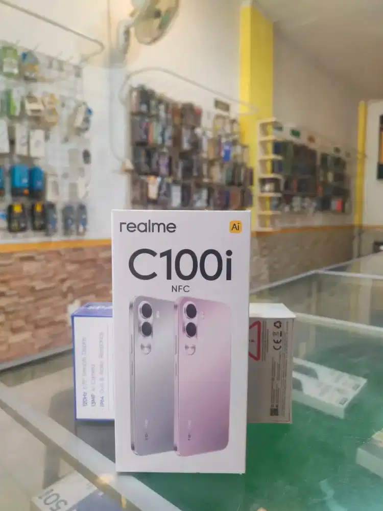 Realme C100i 4/128 promo+bonus cash & credit garansi Resmi