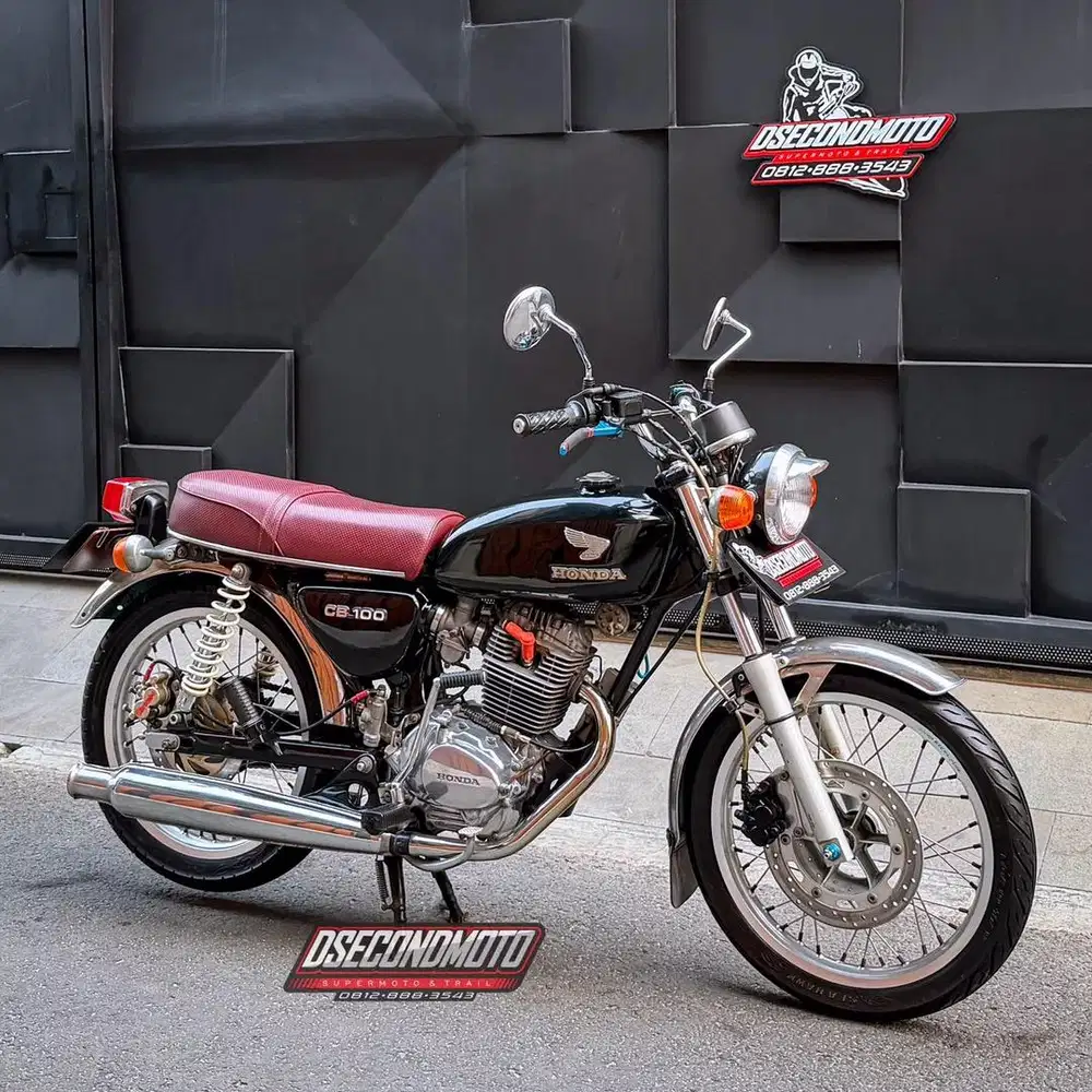 HONDA CB 100 1975‼️KLASIK JAPSTYLE CB100 BS TT SUPERMOTO TRAIL