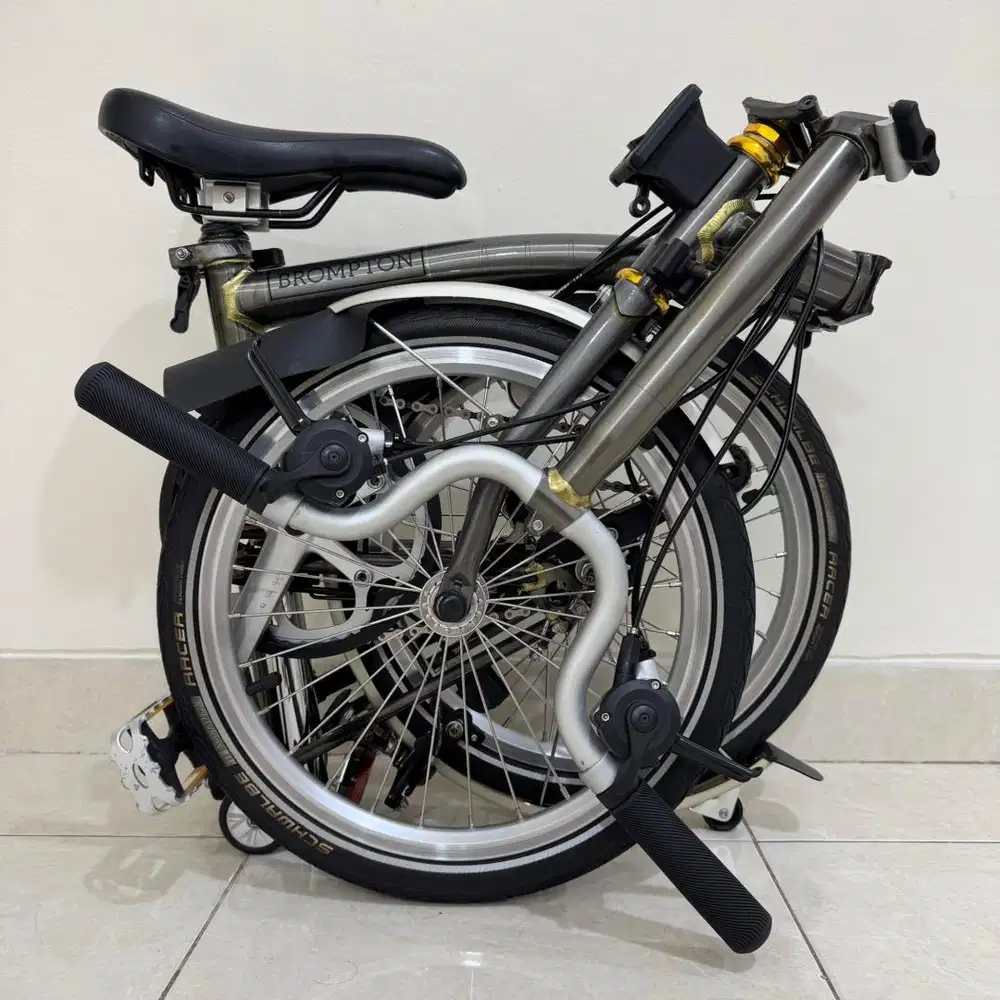 BROMPTON M6L RAW LACQUER 2020 - ISTIMEWA