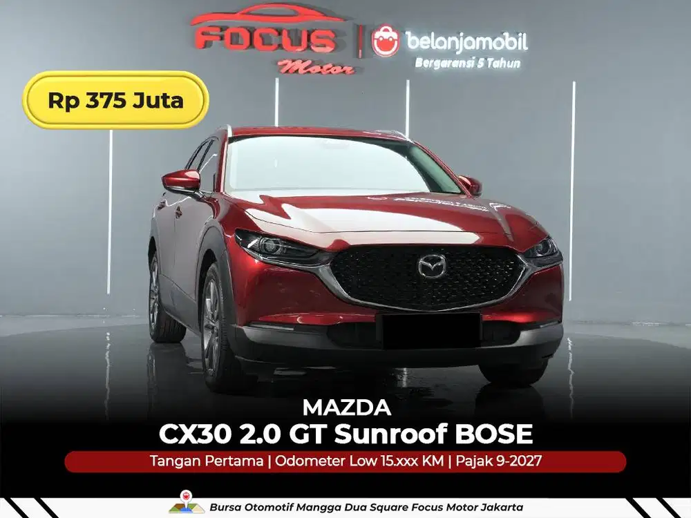 [GARANSI 5THN LOW KM] Mazda CX-30 CX30 CX 30 GT Sunroof 2023/2024/2025