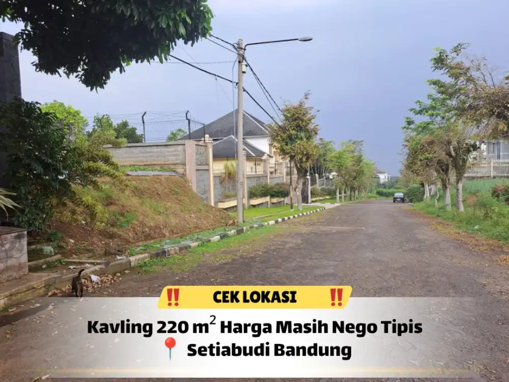 Dijual Tanah Setiabudi Regency Rp1,54 M, Cek Lokasinya!