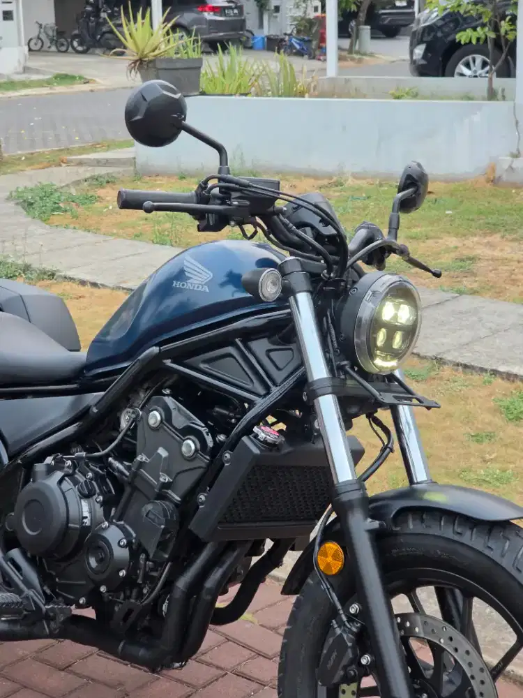 Moge Cruiser Honda Rebel 500/Cmx 500 th 2020 Km14rb Modif Siap Turing