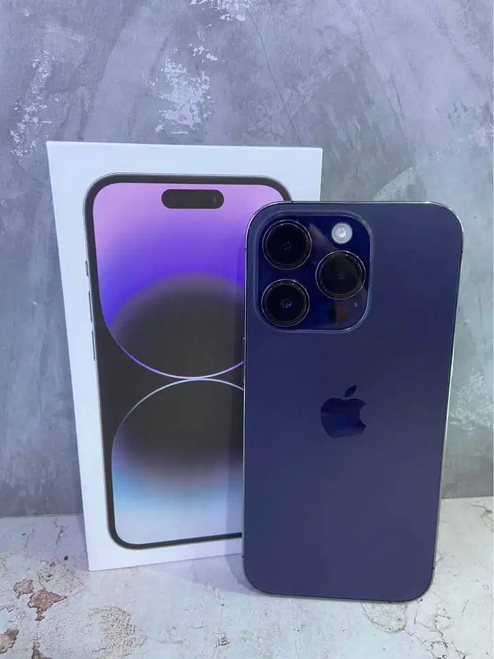 Second IPHONE 14 PRO 128gb Deep Purple IBOX Welljoss