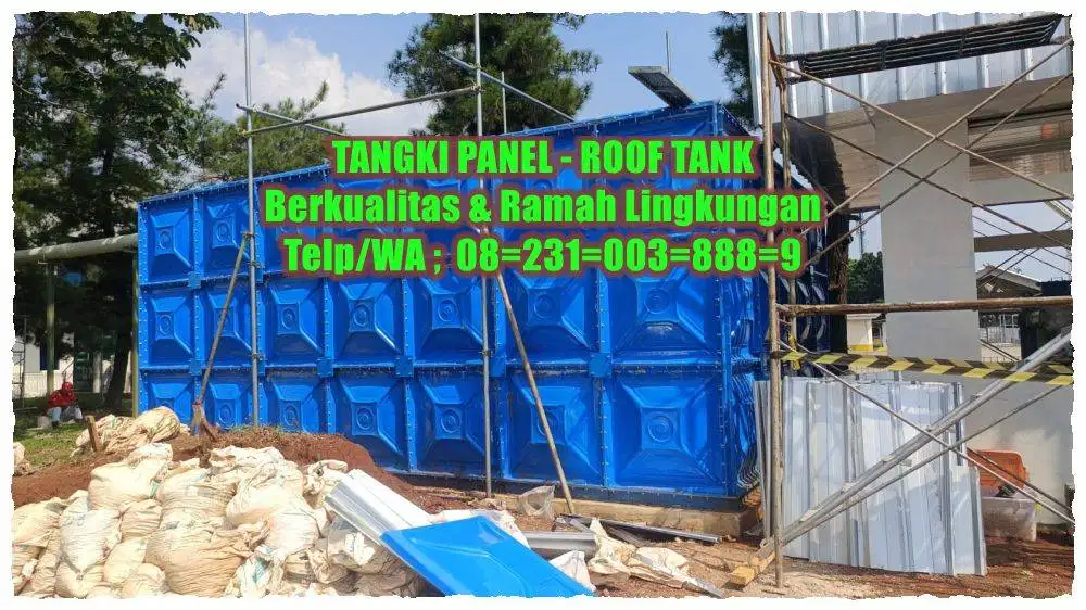 ROOF TANK FRP/TANGKI PANEL FRP/TANDON FRP/PANEL TANK/TANGKI PANEL