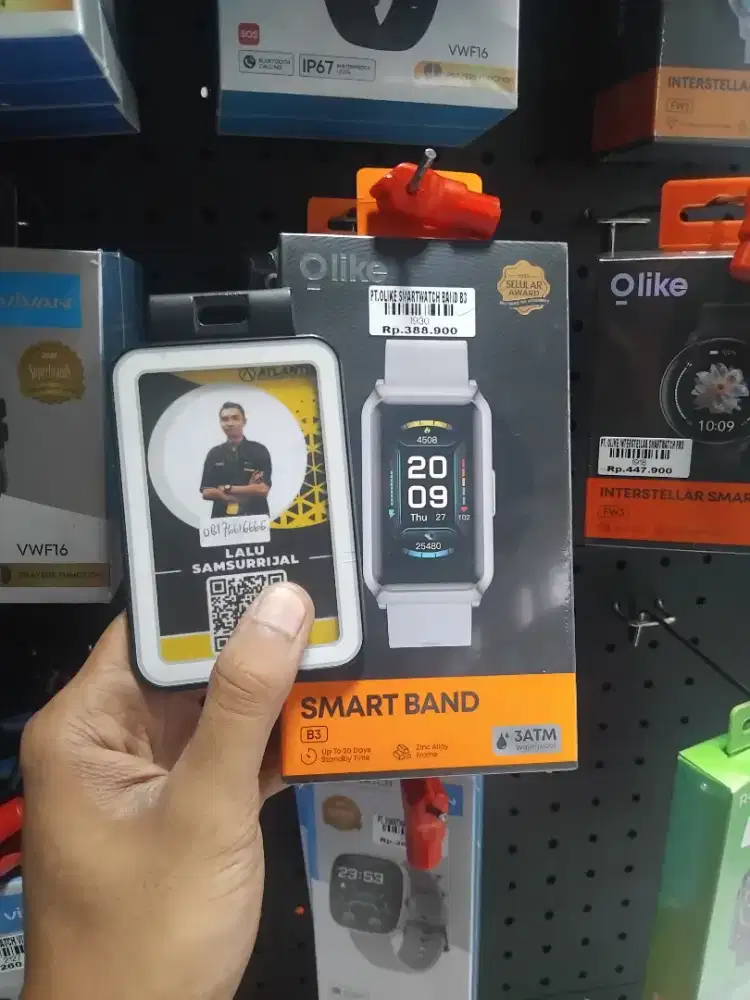 OLIKE SMARTWATCH BAND B3|ATLANTIS DAHSYAT