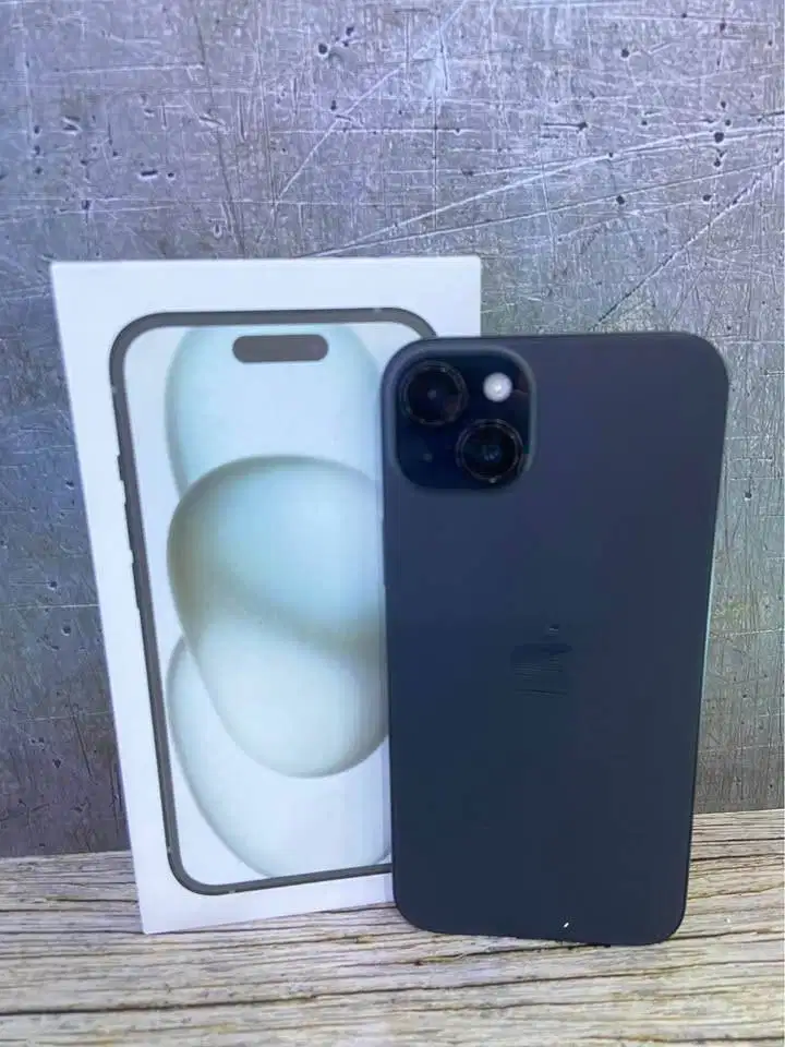 Second IPHONE 15 PLUS Black 128gb IBOX Welljoss