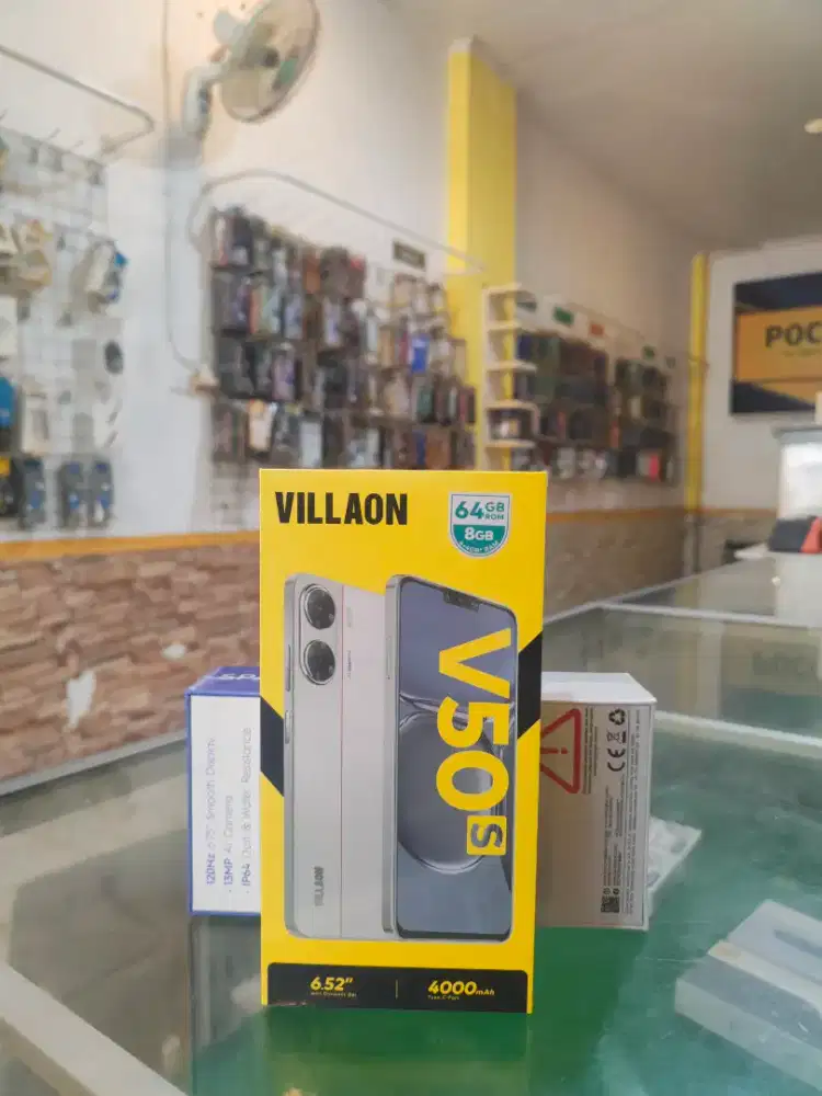 VILLAON V50s 4/64 promo+bonus cash & credit garansi Resmi