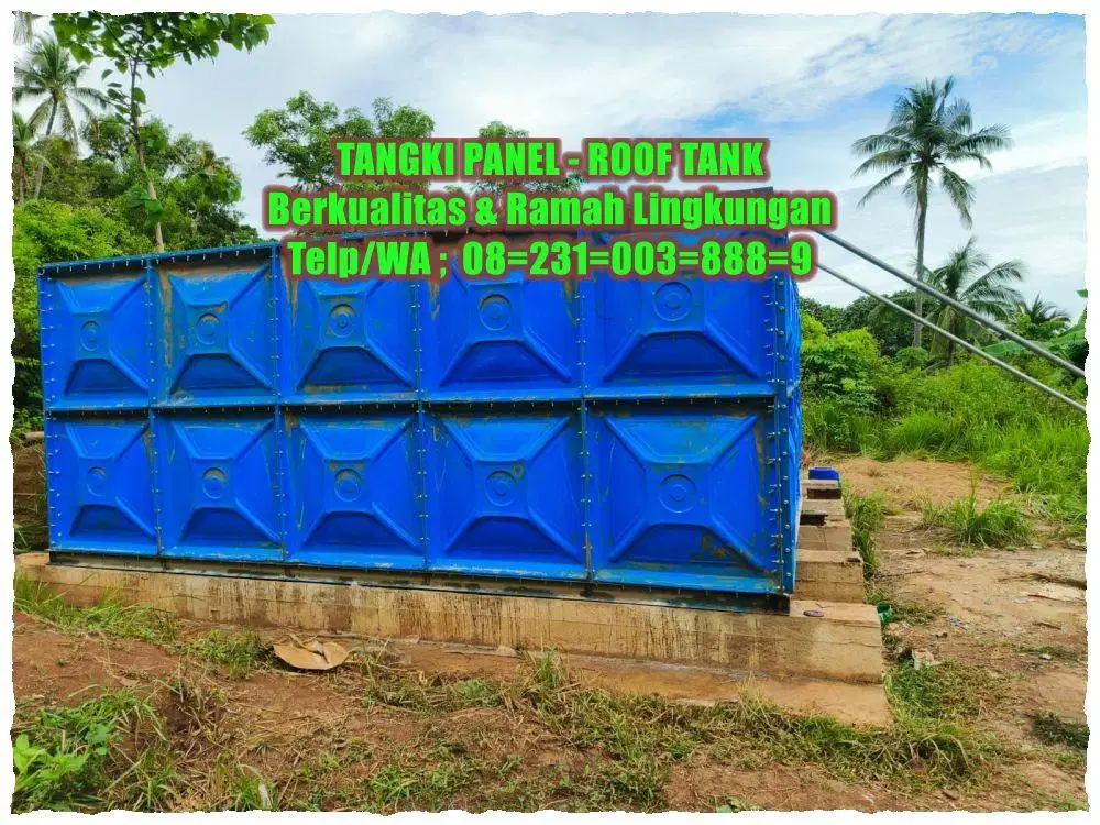 TANGKI AIR - GROUND TANK - TANGKI PANEL - PANEL TANK - TANGKI PANEL
