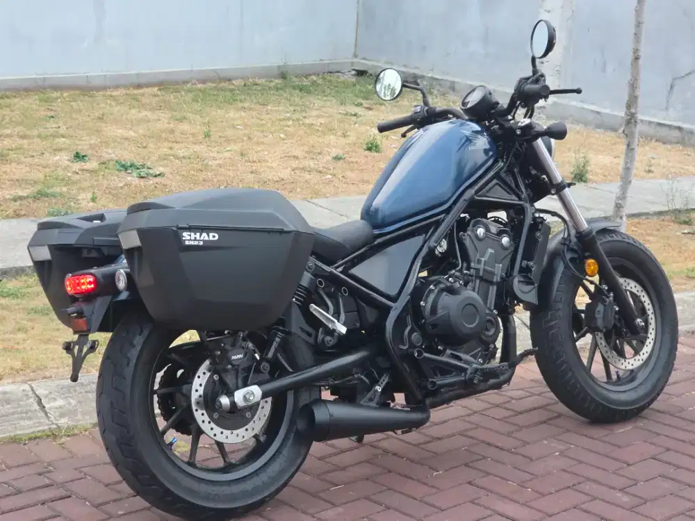 Moge Cruiser Honda Rebel 500/Cmx 500 th 2020 Km14rb Antik Siap Turing