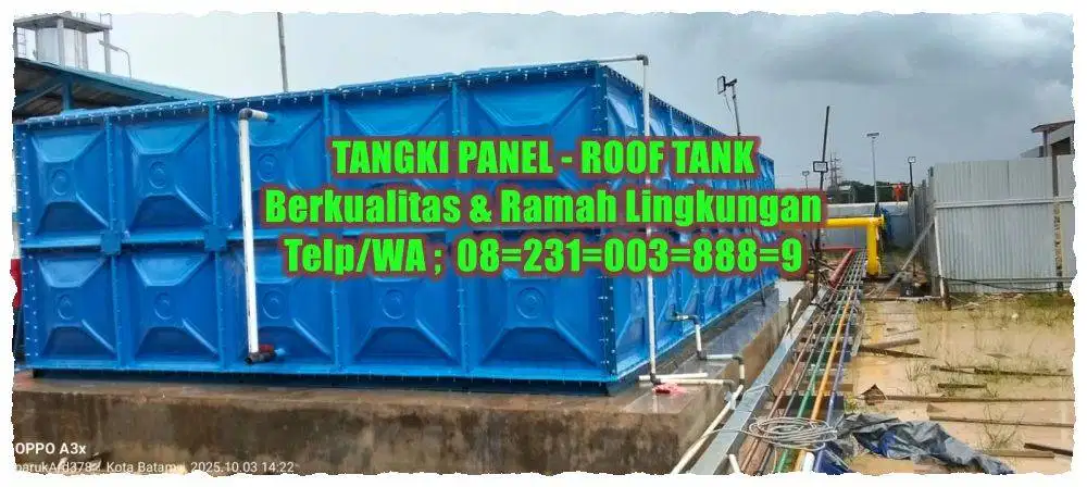 GROUND TANK - PANEL FRP- TANDON FRP - ROOF TANK FRP - TANGKI FIBER