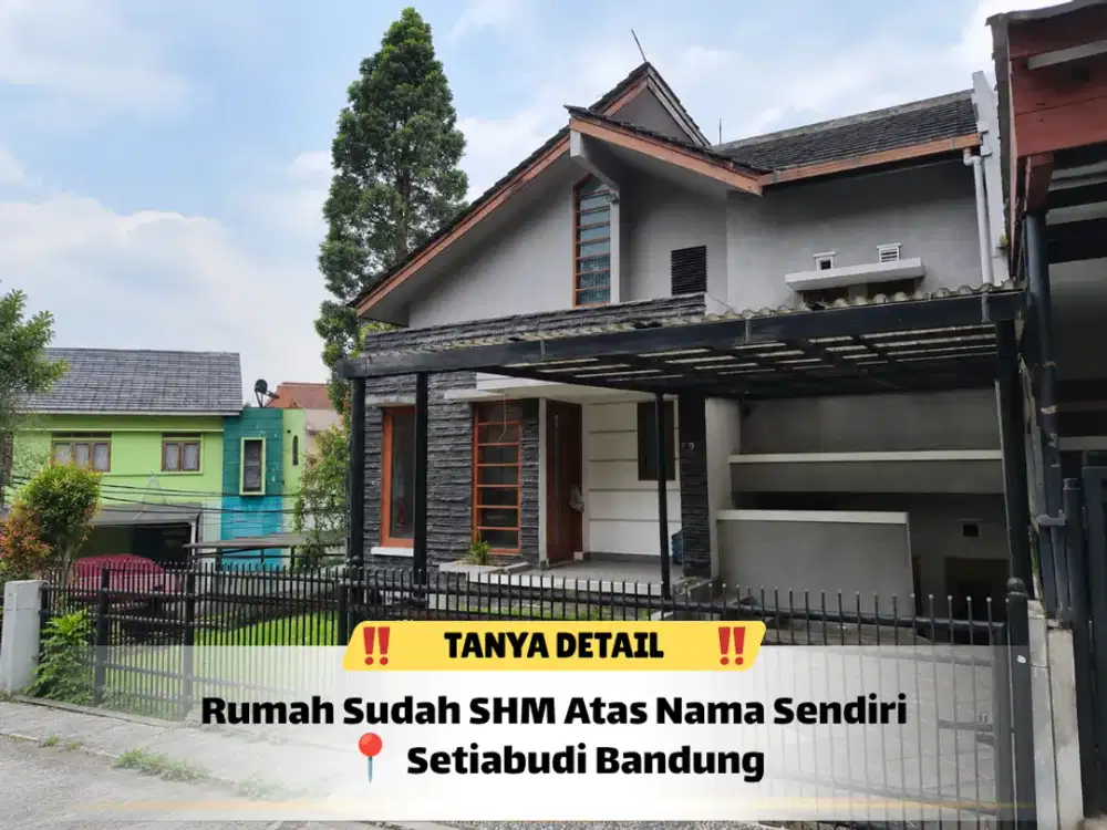 Rumah 2,5 Lantai Dago Bandung, SHM Siap Dimiliki!