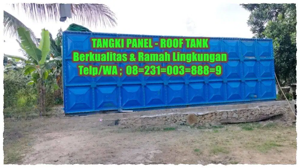TANGKI PANEL – TANGKI AIR – ROOFTANK- PANEL TANK- ROOF TANK