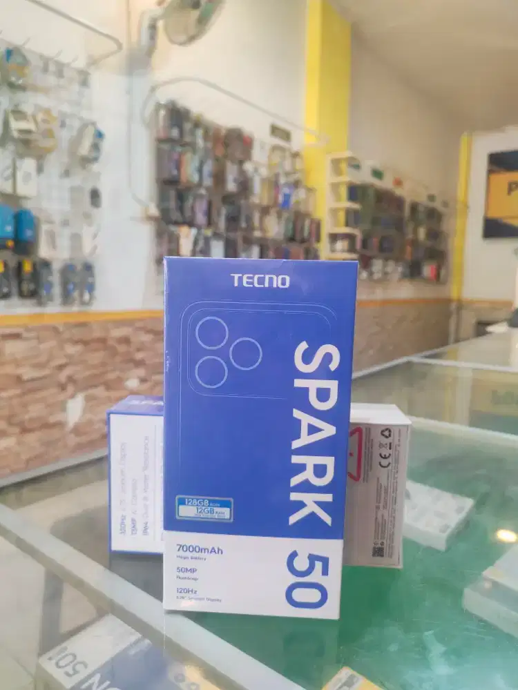 TECNO SPARK 50 4/128 Promo+bonus cash & crediit Garansi Resmi