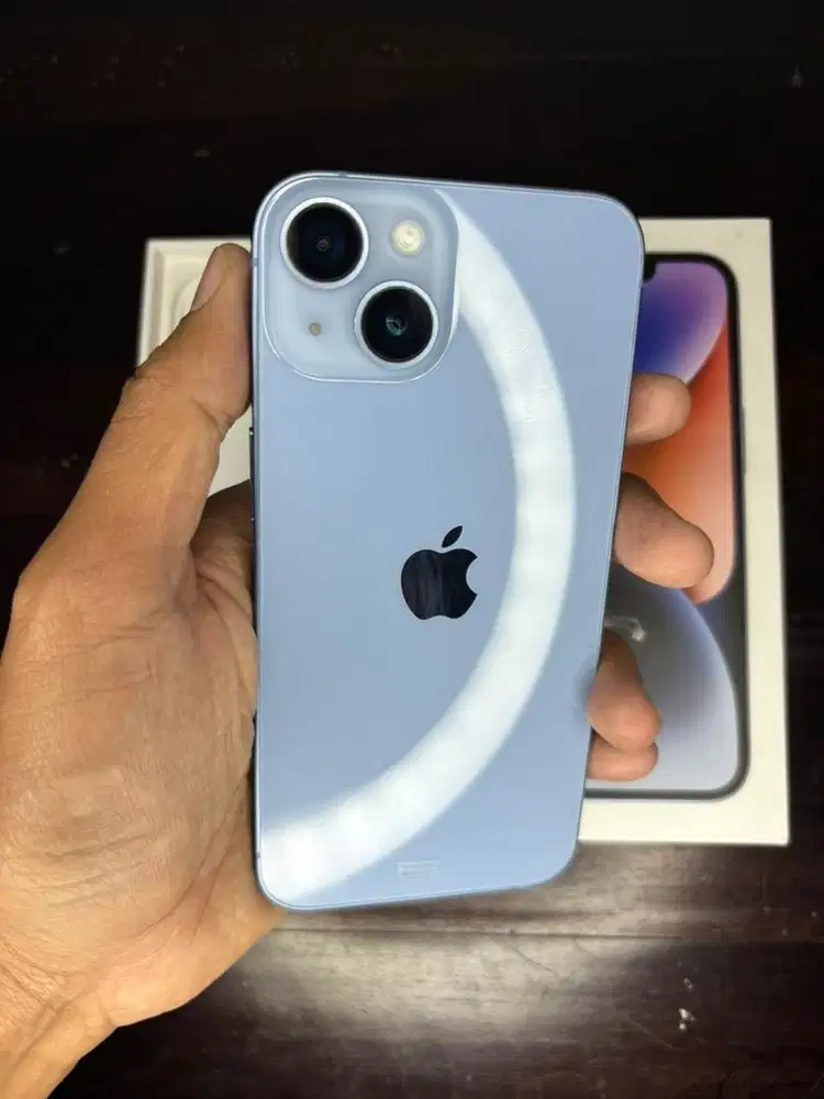 Iphone 14 Blue 128gb ex digimap Harga nett