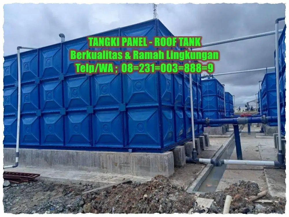 PANEL TANK – TANGKI AIR – TANGKI PANEL – ROOFTANK – TANGKI FIBERGLASS