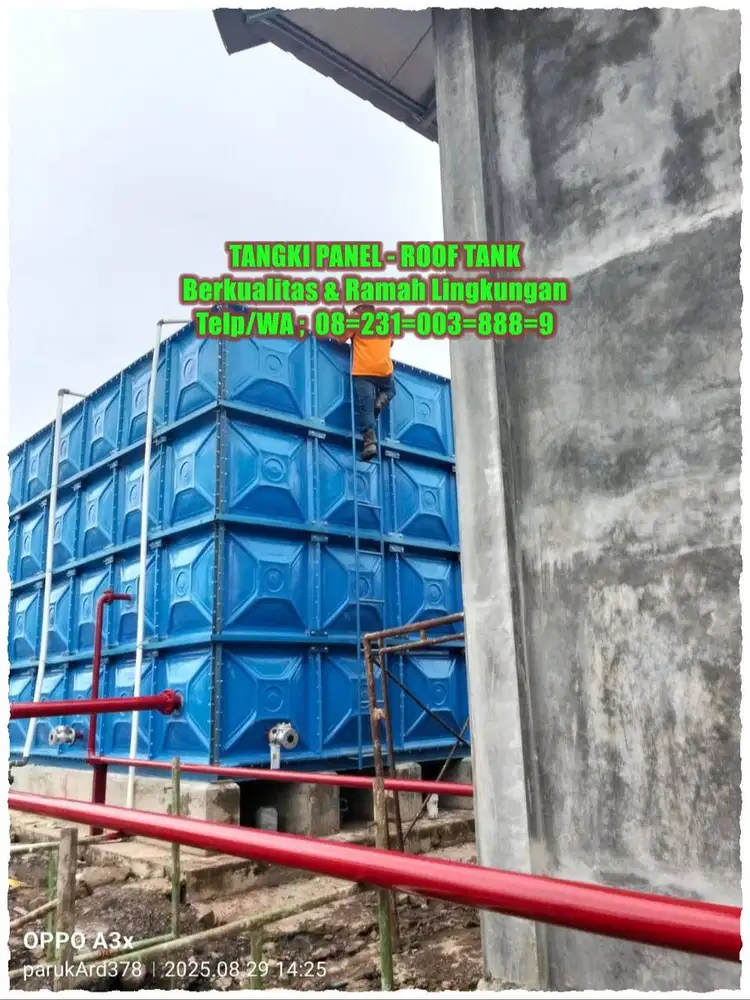 TANGKI AIR – TANGKI PANEL – TANGKI ROOF TANK – PANEL TANK