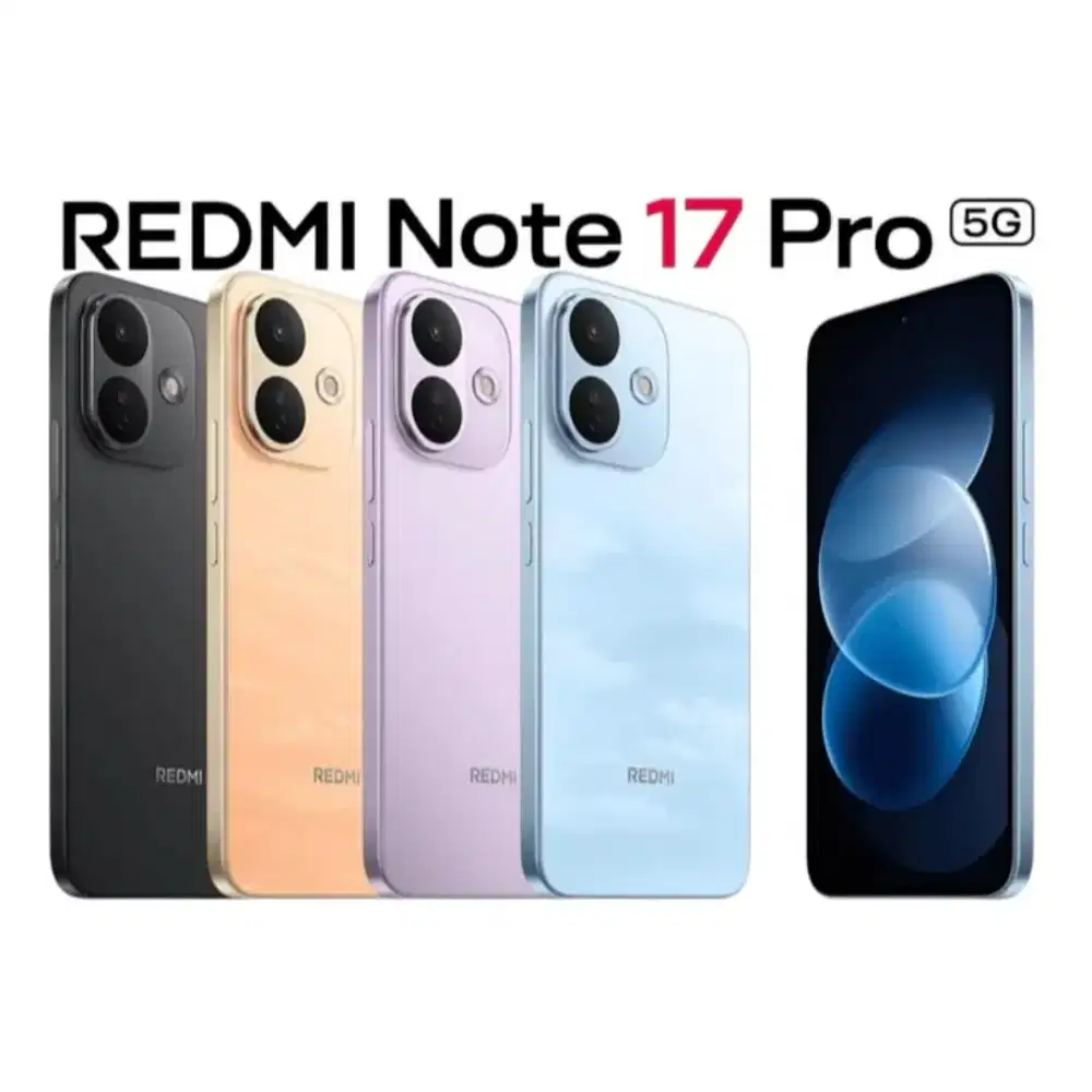 READY REDMI NOTE 17 PRO 5G 8+8/512 GB