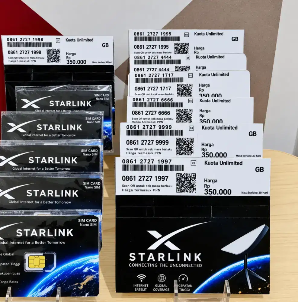 KARTU SIM-CAR STARLINK MURAH