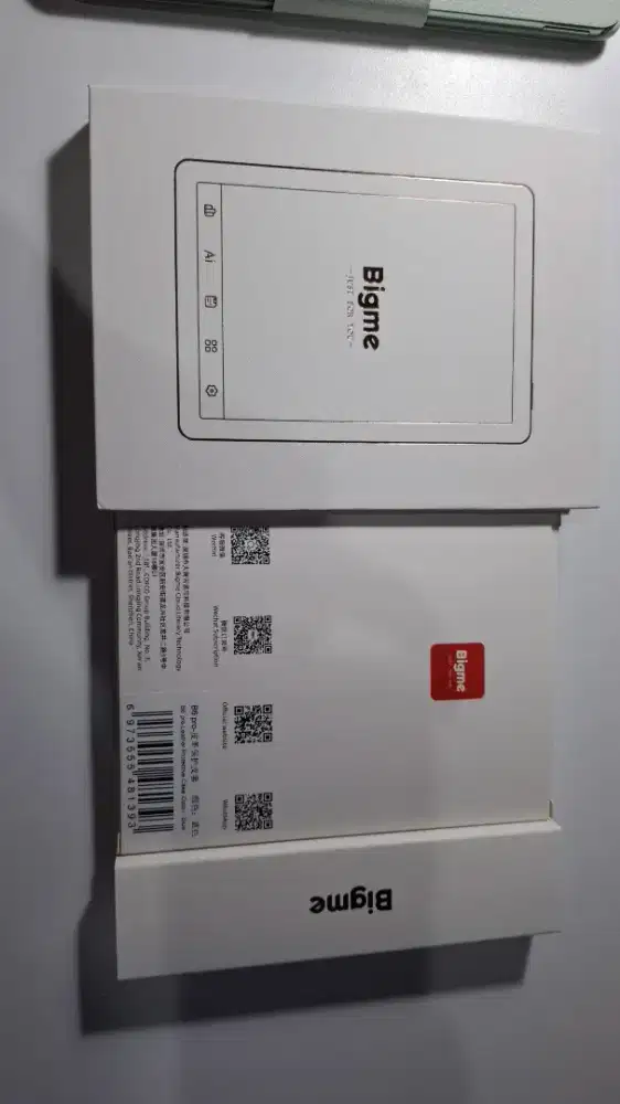 Bigme B6 Pro 8gb/256gb + original book case dan stylus