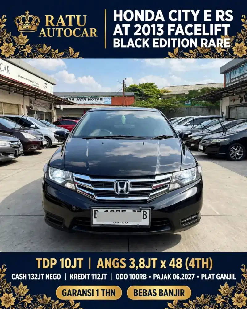 DP 10JT CITY E RS MATIC 2013 BLACK EDITION