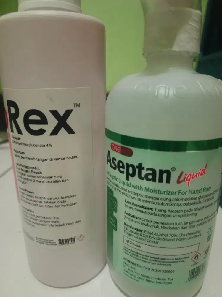 Sabun cuci tangan & hand sanitizer