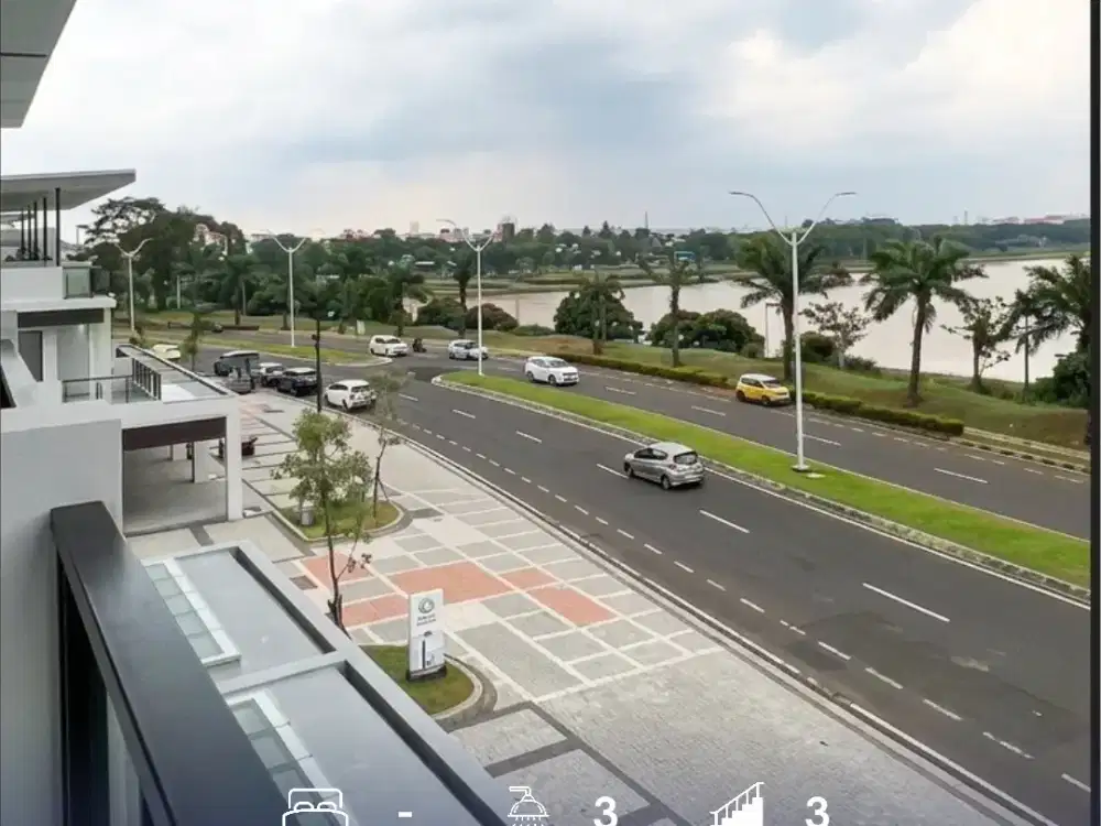 Brand New Ruko 3 Lantai Siap Sewa Sorrento East View Danau
