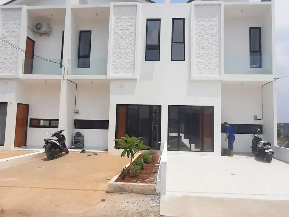 Rumah clasiik 2 lantai minimalis akses startegis di pamulang