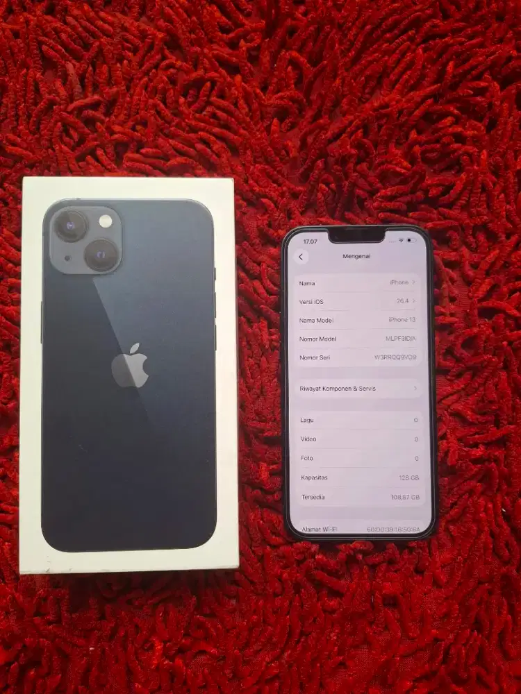 Iphone 13 128gb iBox Fullset