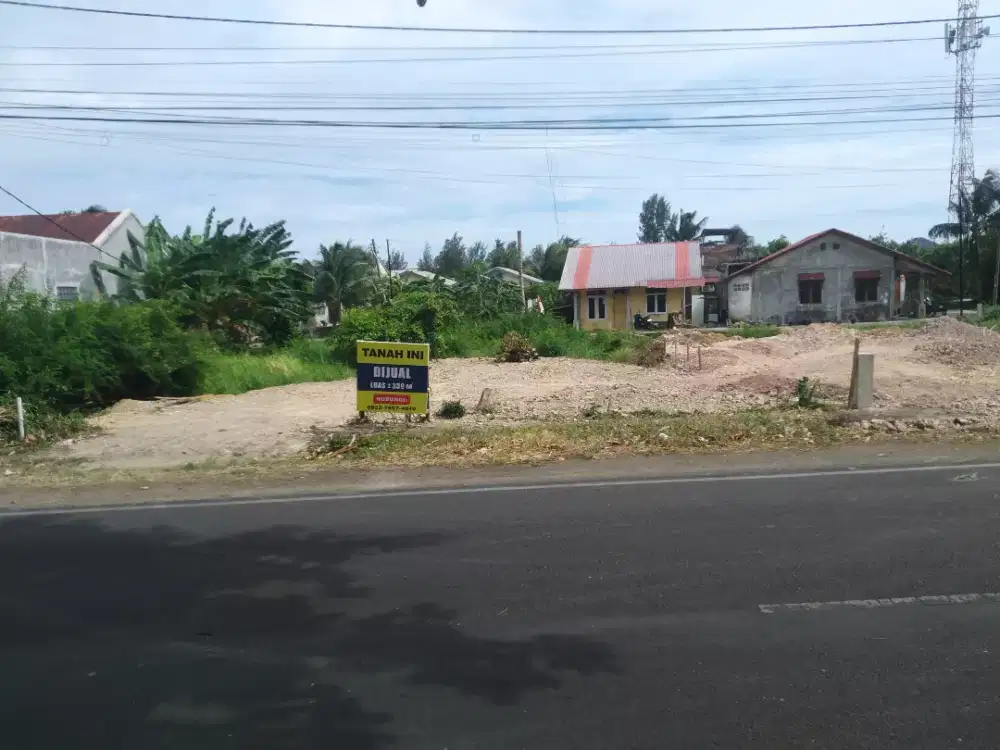 Dijual tanah Murah kapling toko 3 pintu