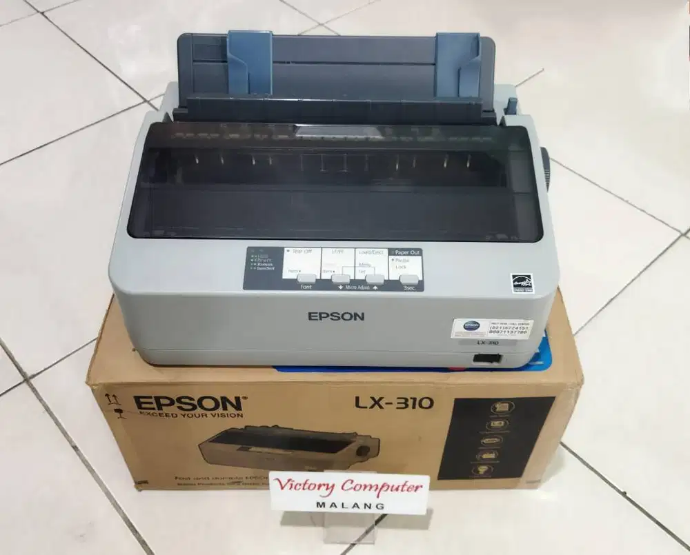Printer EPSON LX310 DotMatrix kasir gudang toko kantor mulus