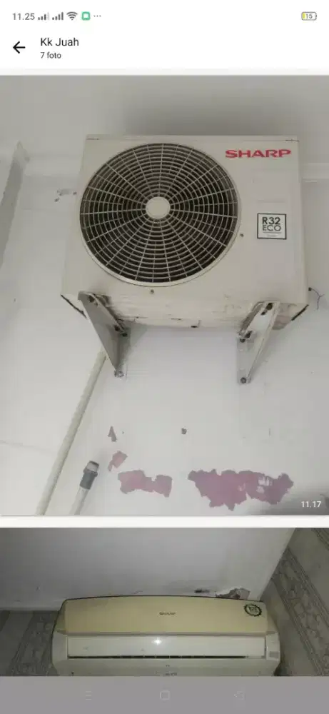 AC bekas masih hidup remot ada,bisa nego