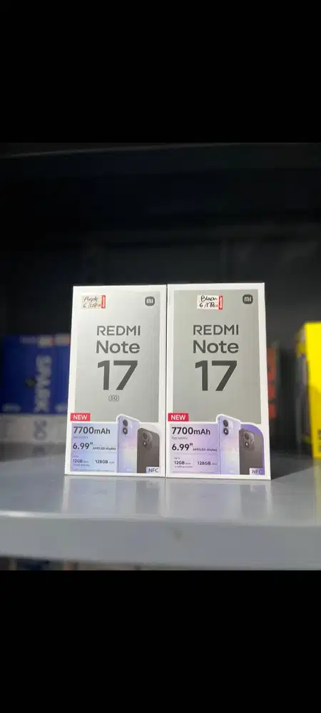 REDMI NOTE 17 SERIES SPESIAL HARGA!! PROSES KREDIT CEPAT DAN MUDAH