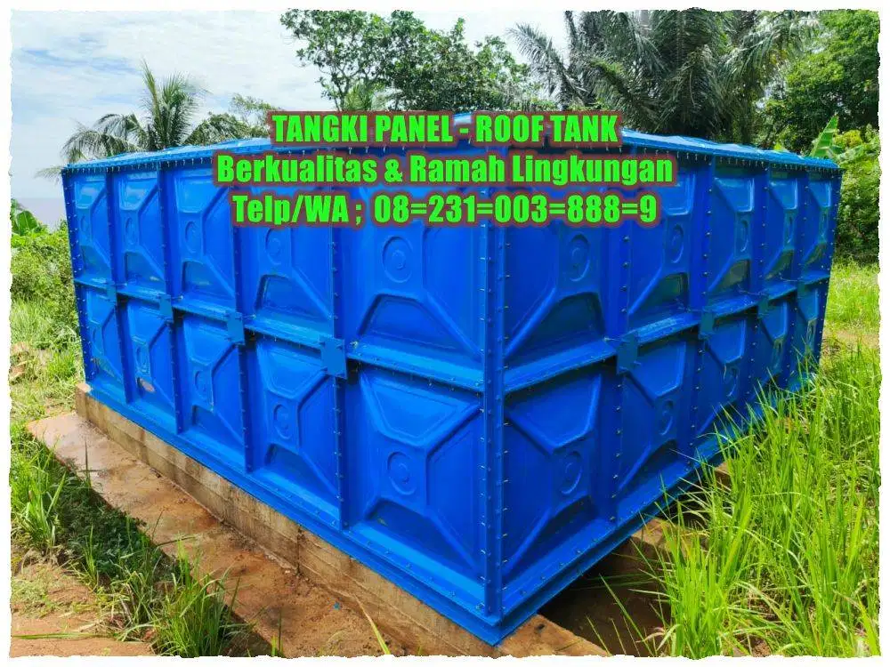 TANGKI AIR - GROUND TANK - TANGKI PANEL - PANEL TANK - TANGKI PANEL